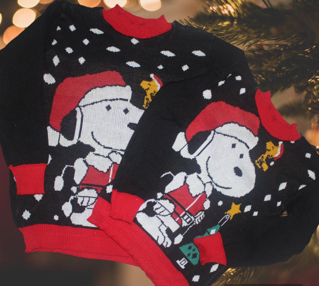 Saco Snoopy Navideño Varios Colores